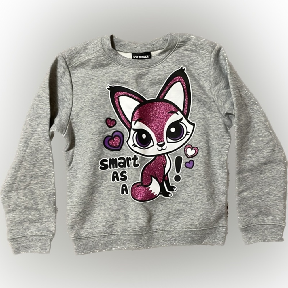 NWOT smart as a fox girls sweatshirt
